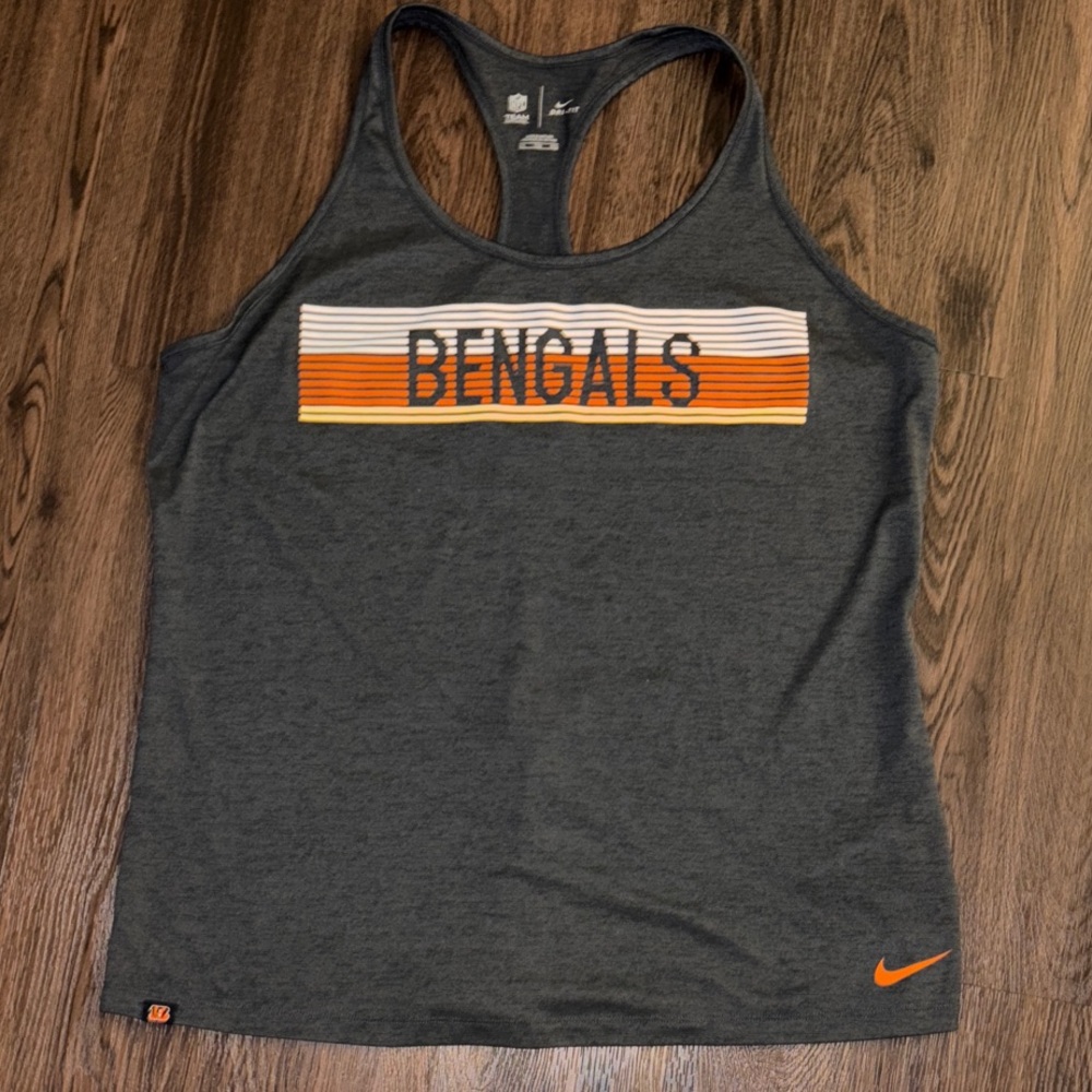 Nike Dri Fit Cincinnati Bengals Tank Top